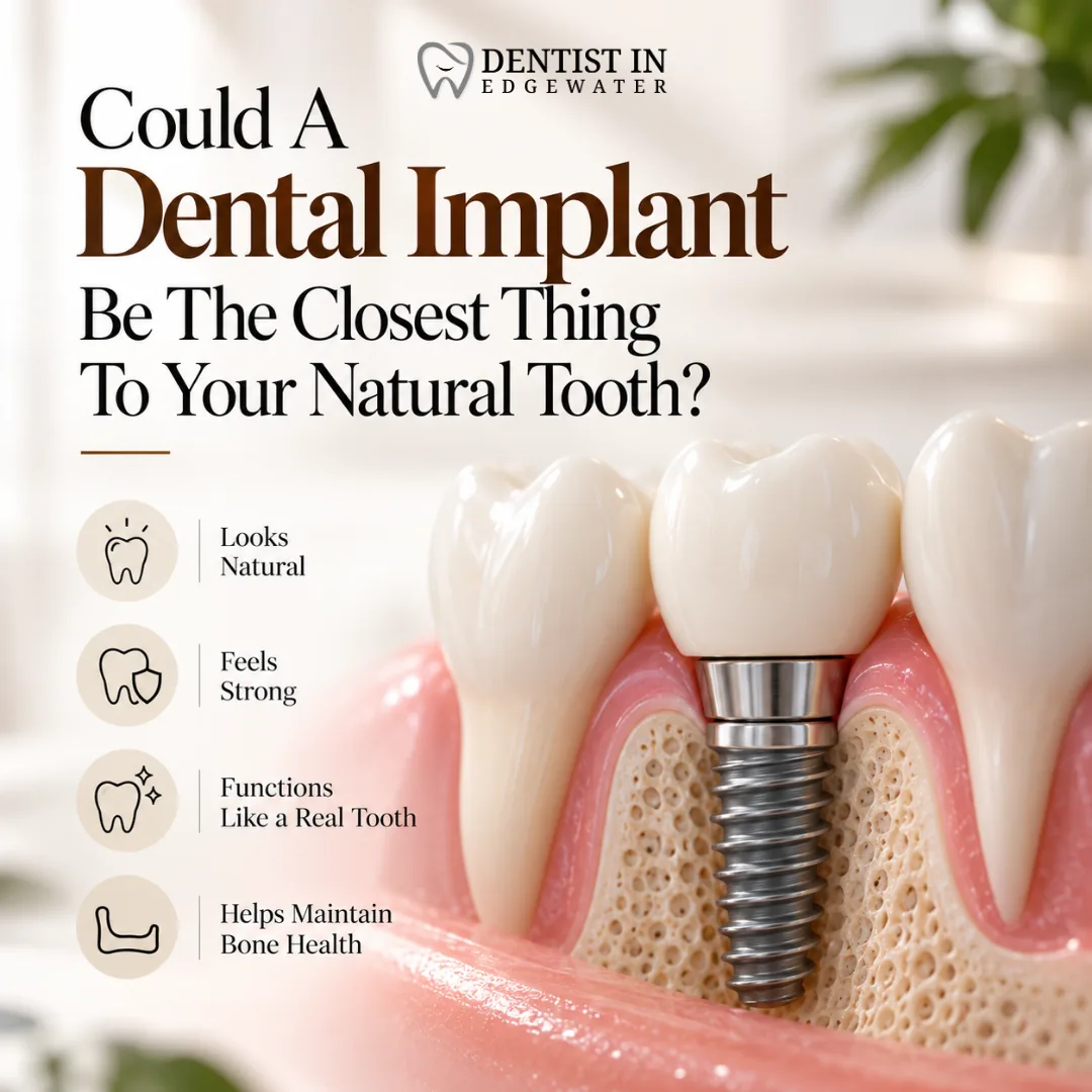 Could A Dental Implant Be The Closest Thing To Your Natural Tooth?